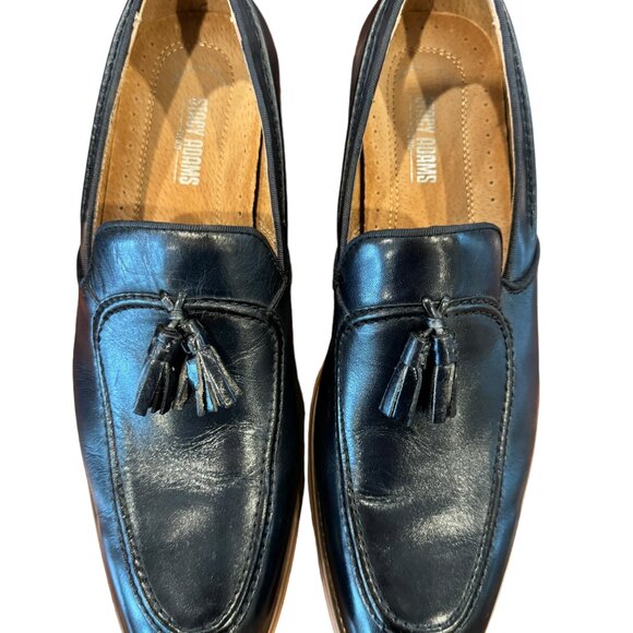 Stacey Adams Leather Black Tassel Loafers Size 12 main image 5